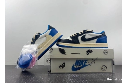 x Fragment Scott Air Jordan (KIDS)Travis x 1 Low OG 1130